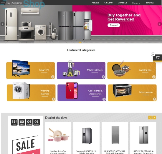 تصویر   تم فروشگاهی مگا استور Kingdom