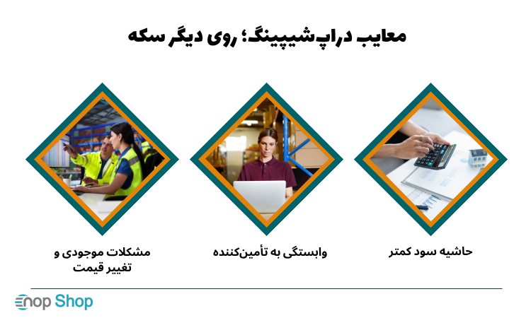 معایب دراپ‌شیپینگ؛ روی دیگر سکه
