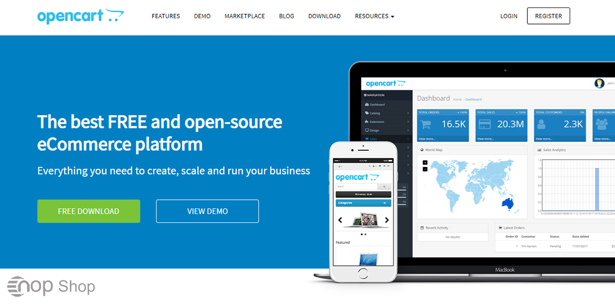 اوپن کارت (OpenCart)