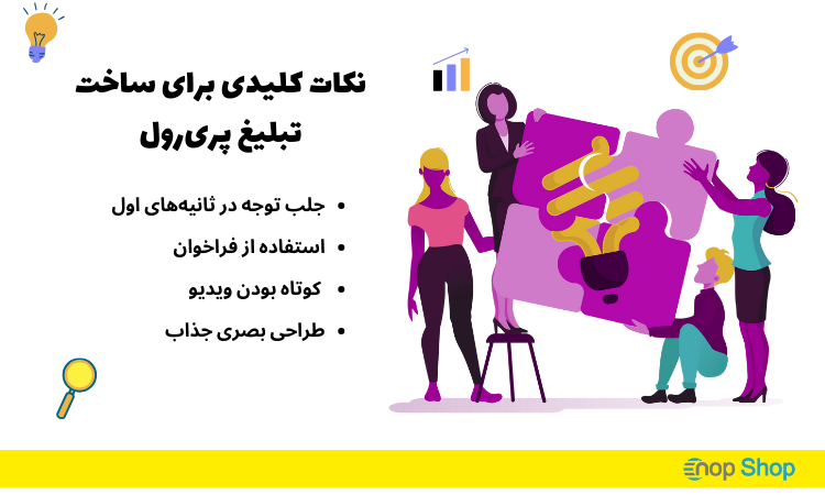 نکات کلیدی برای ساخت تبلیغ پری‌رول مؤثر